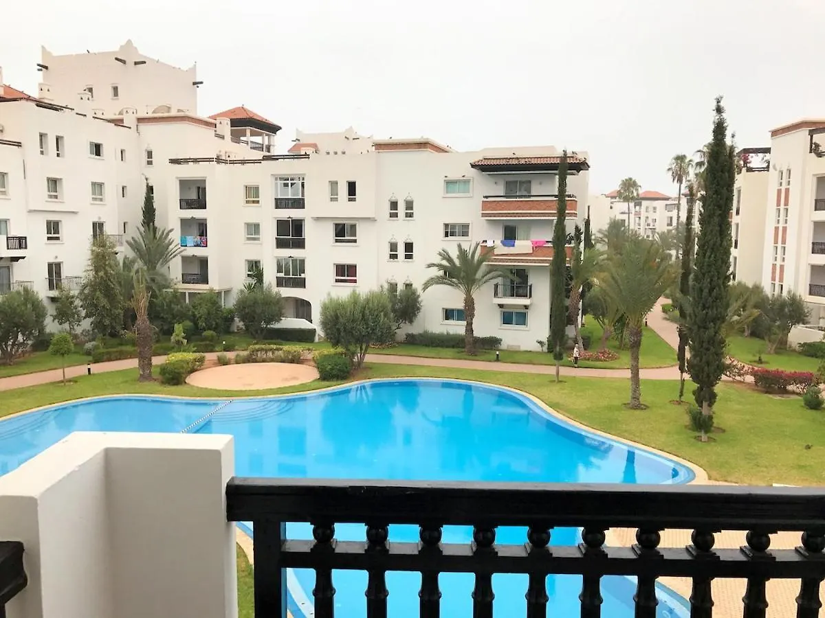 Modern Agadir Marina Apartment With Pool View